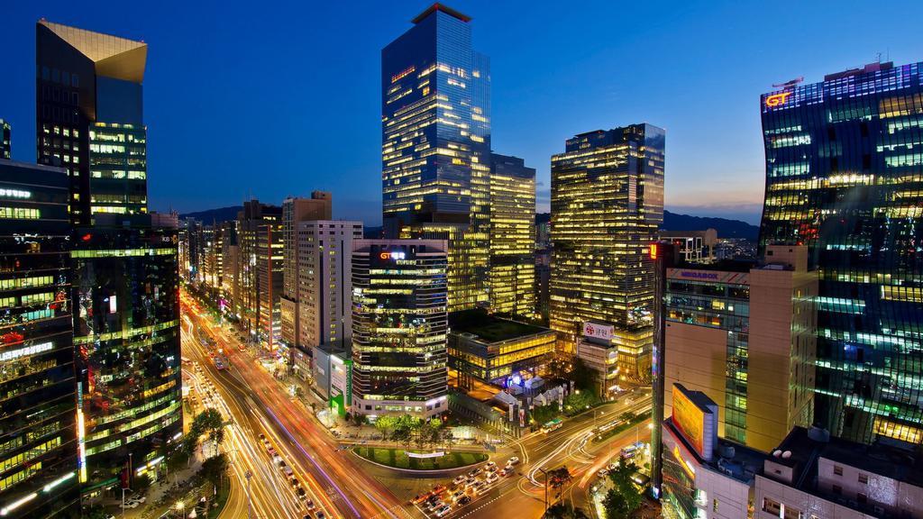 韩国首尔建筑摄影,高清图片,建筑壁纸-回车桌面